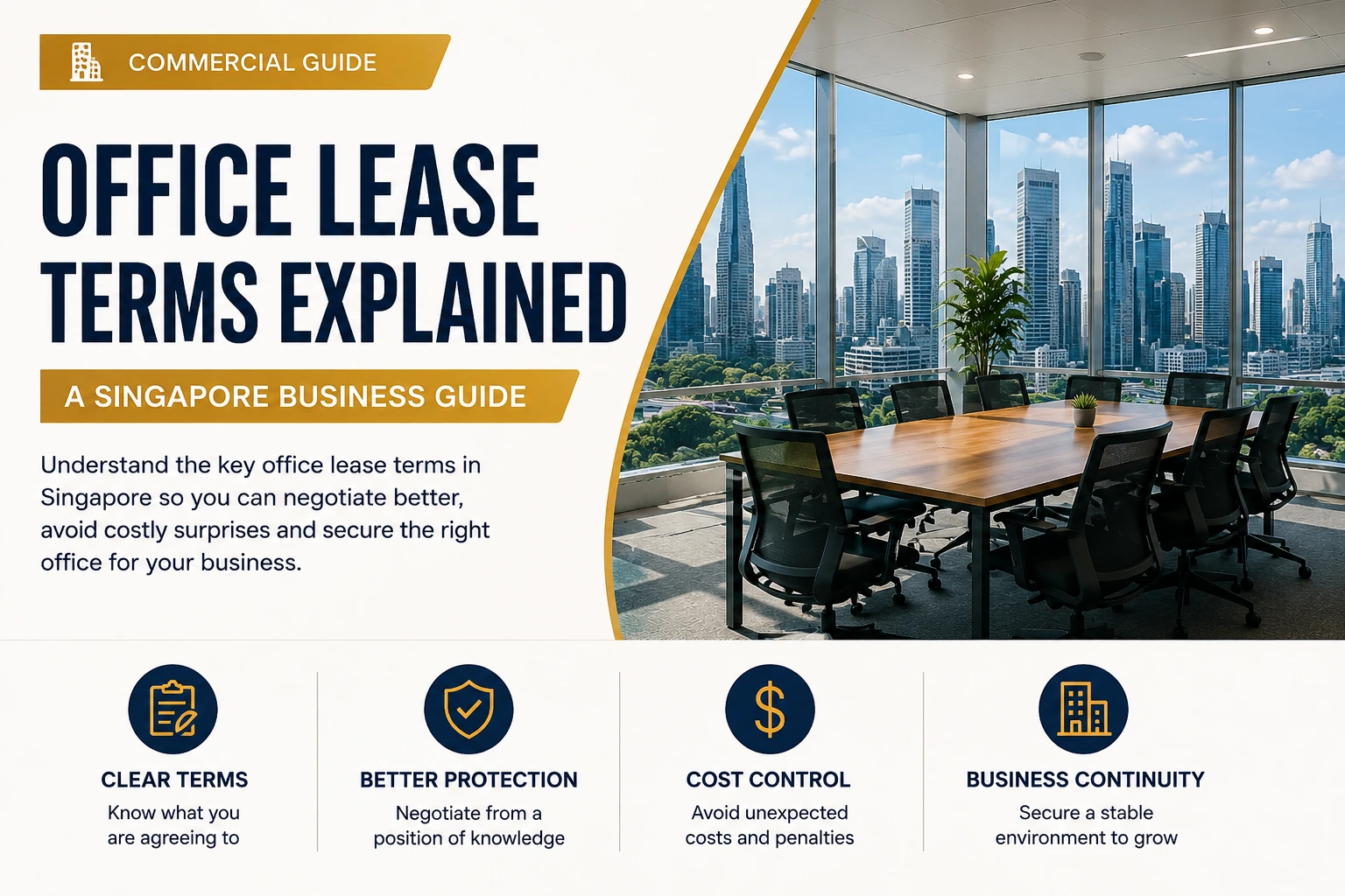 Office Lease Terms Explained: A Singapore Business Guide