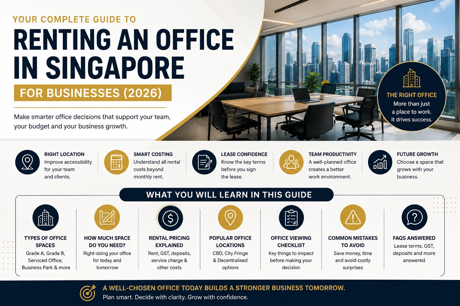 How to Rent an Office in Singapore: A Complete Guide for Businesses