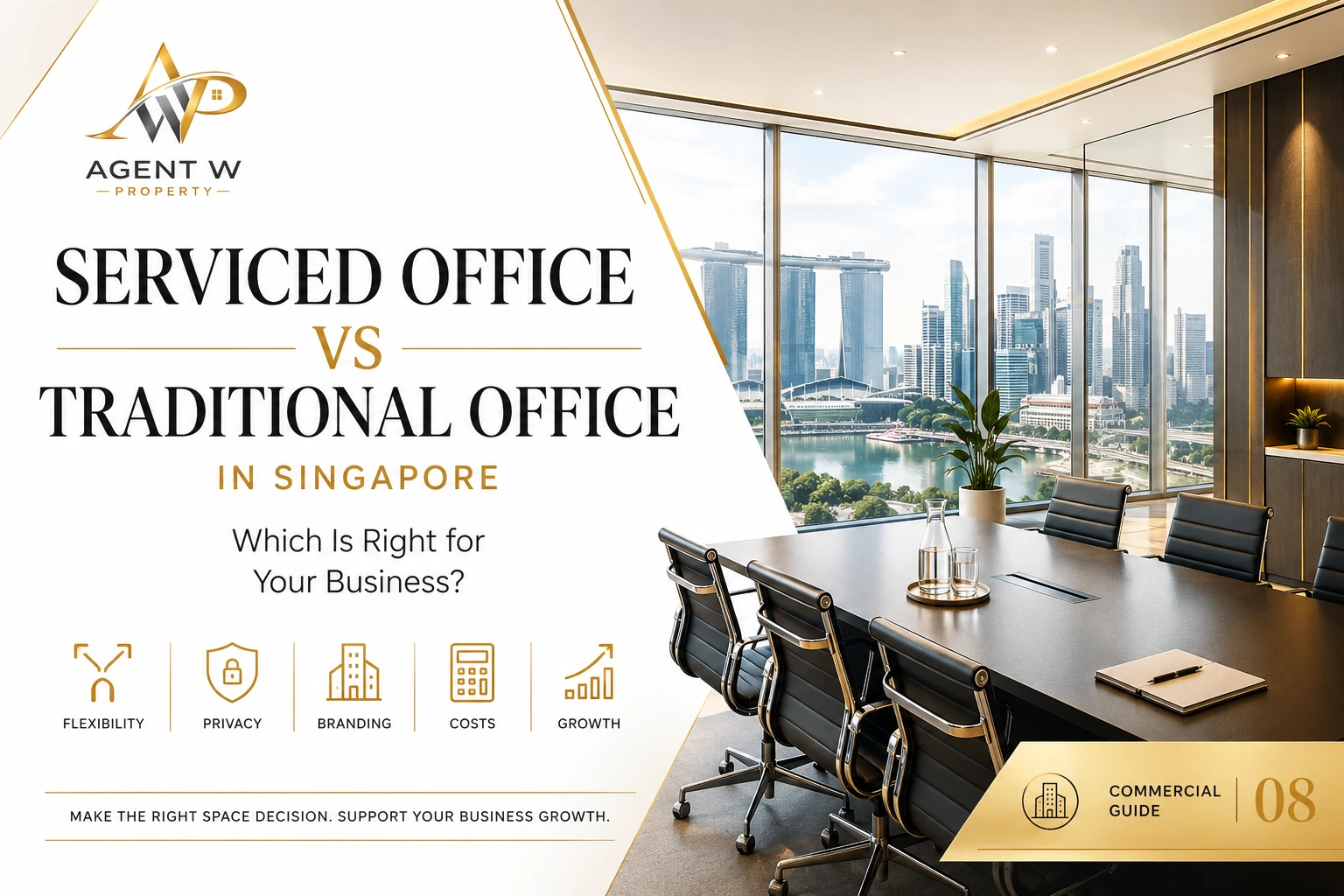 Serviced Office vs Traditional Office in Singapore: Which Is Right for Your Business?