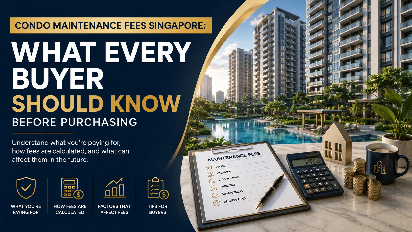 Condo Maintenance Fees Singapore: What Every Buyer Should Know Before Purchasing