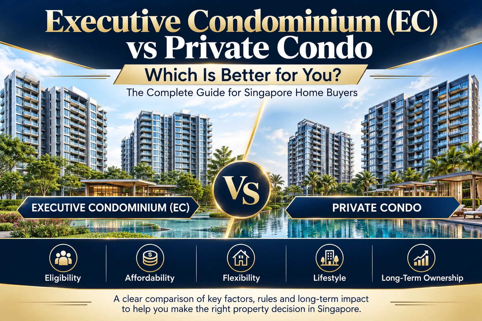 Executive Condominium (EC) vs Private Condo in Singapore: Which Is Better for You?