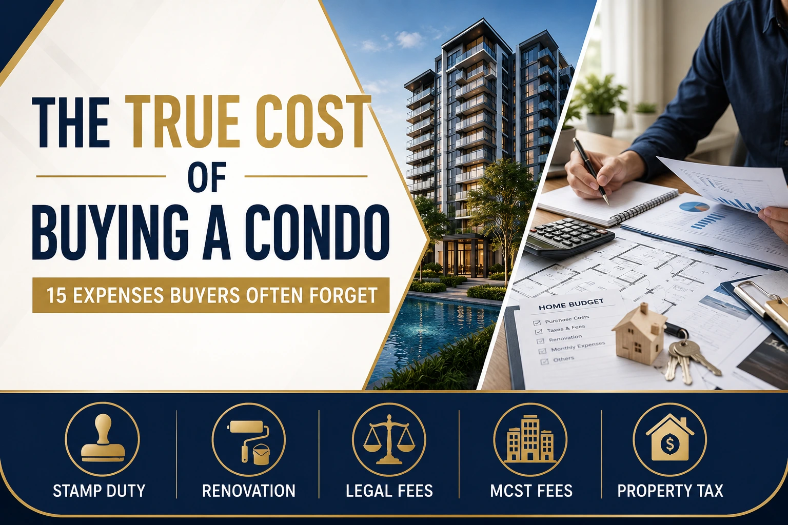 The True Cost of Buying a Condo in Singapore: 15 Expenses Buyers Often Forget