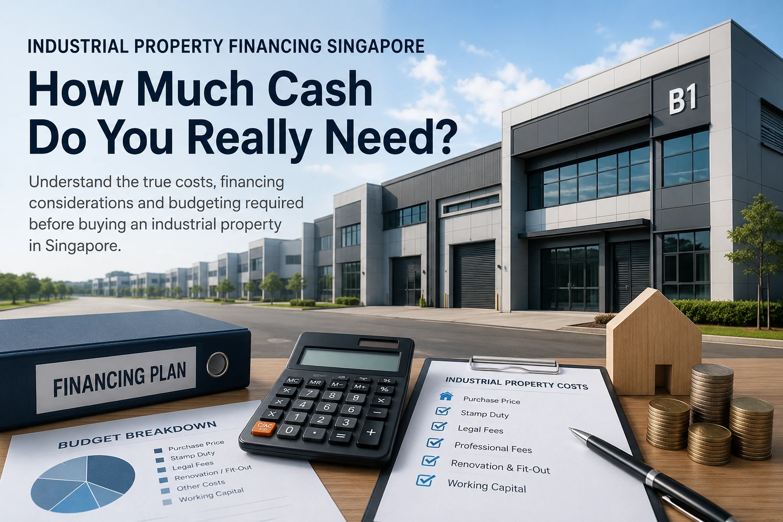 Industrial Property Financing Singapore: How Much Cash Do You Really Need?
