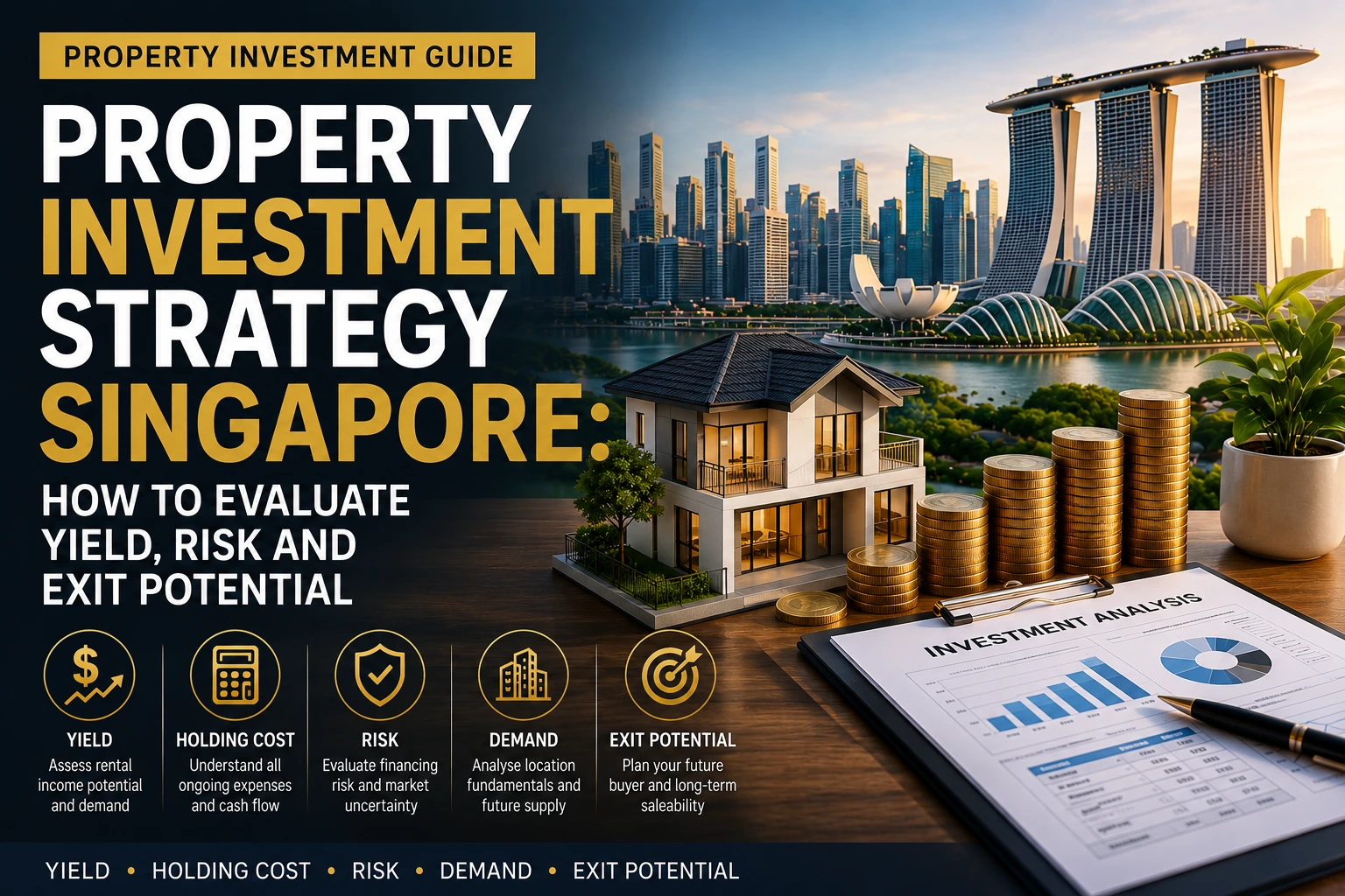 Property Investment Strategy Singapore: How to Evaluate Yield, Risk and Exit Potential