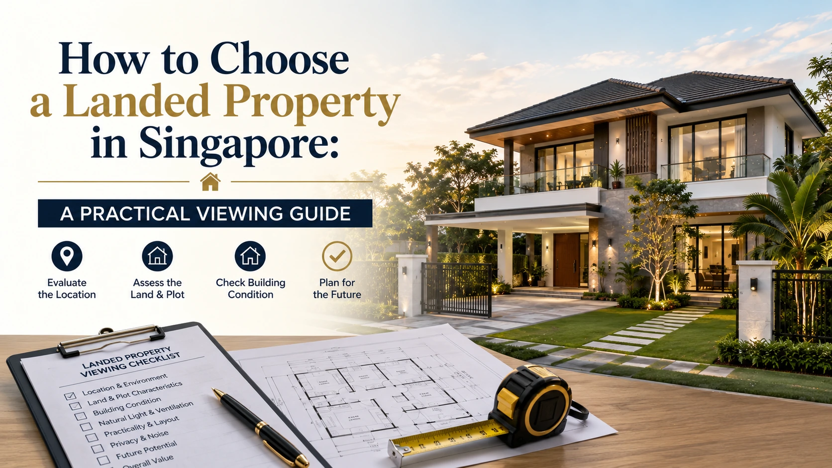 How to Choose a Landed Property in Singapore: A Practical Viewing Guide