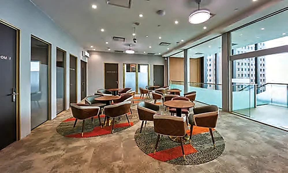 Executive lounge at Hub Suites