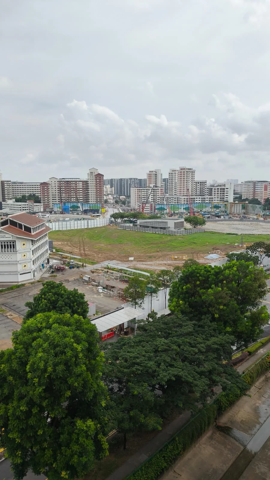 Development site near Hougang transport facilities